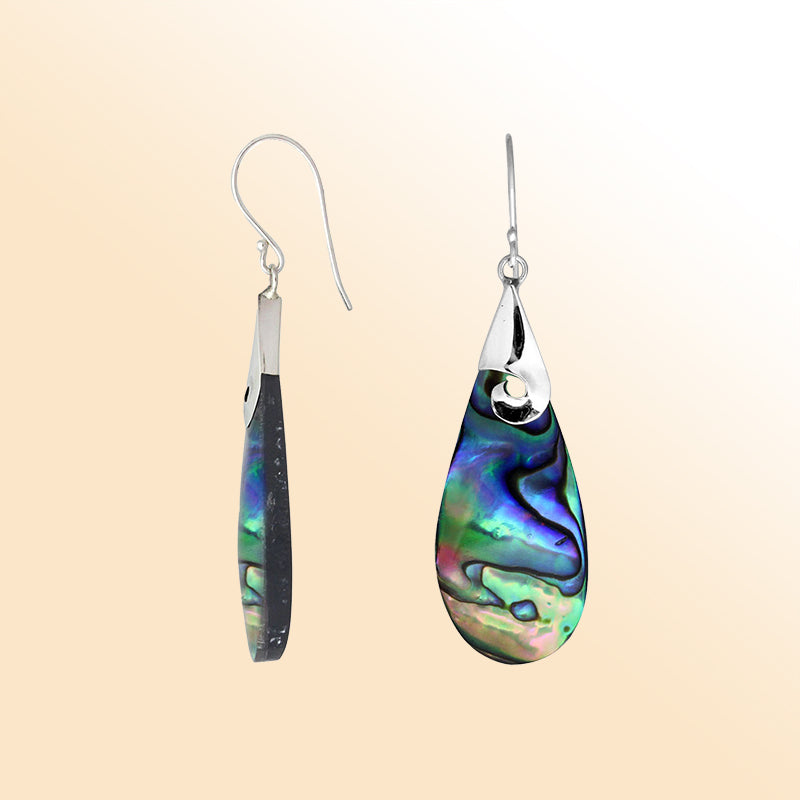 Sterling Silver Earring With Abalone Jewelry Bali Designs Inc
