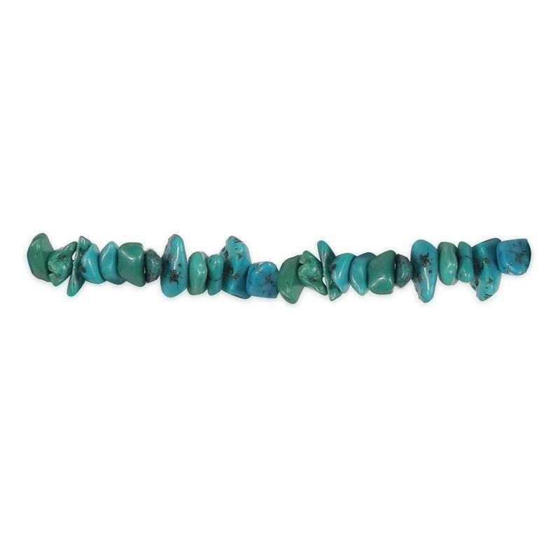 BD-1320-TQ Free Size Chip Turquoise Bead Strand Beads Bali Designs Inc