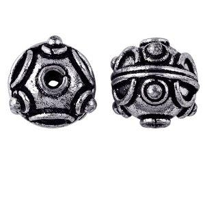 BSF-107 Silver Overlay Bali Bead Beads Bali Designs Inc