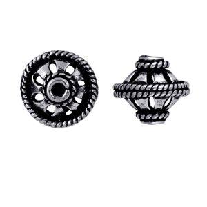 BSF-145 Silver Overlay Bali Bead Beads Bali Designs Inc