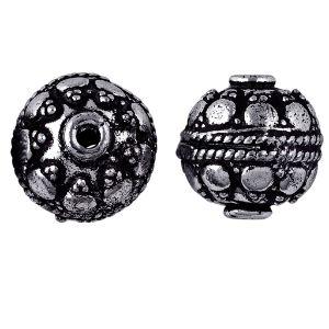 BSF-147 Silver Overlay Bali Bead Beads Bali Designs Inc