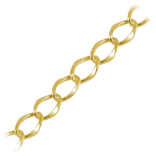Elegant 18K Gold Overlay Over Copper beading and extender chain handcrafted in India for custom jewelry adjustments