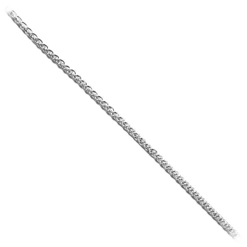 Silver Overlay Beading & Extender Chain Beads featuring a delicate braided-link design in polished silver tone. Ideal for jewelry making, necklace extenders, bracelets, and custom craft projects with an elegant, lightweight finish.