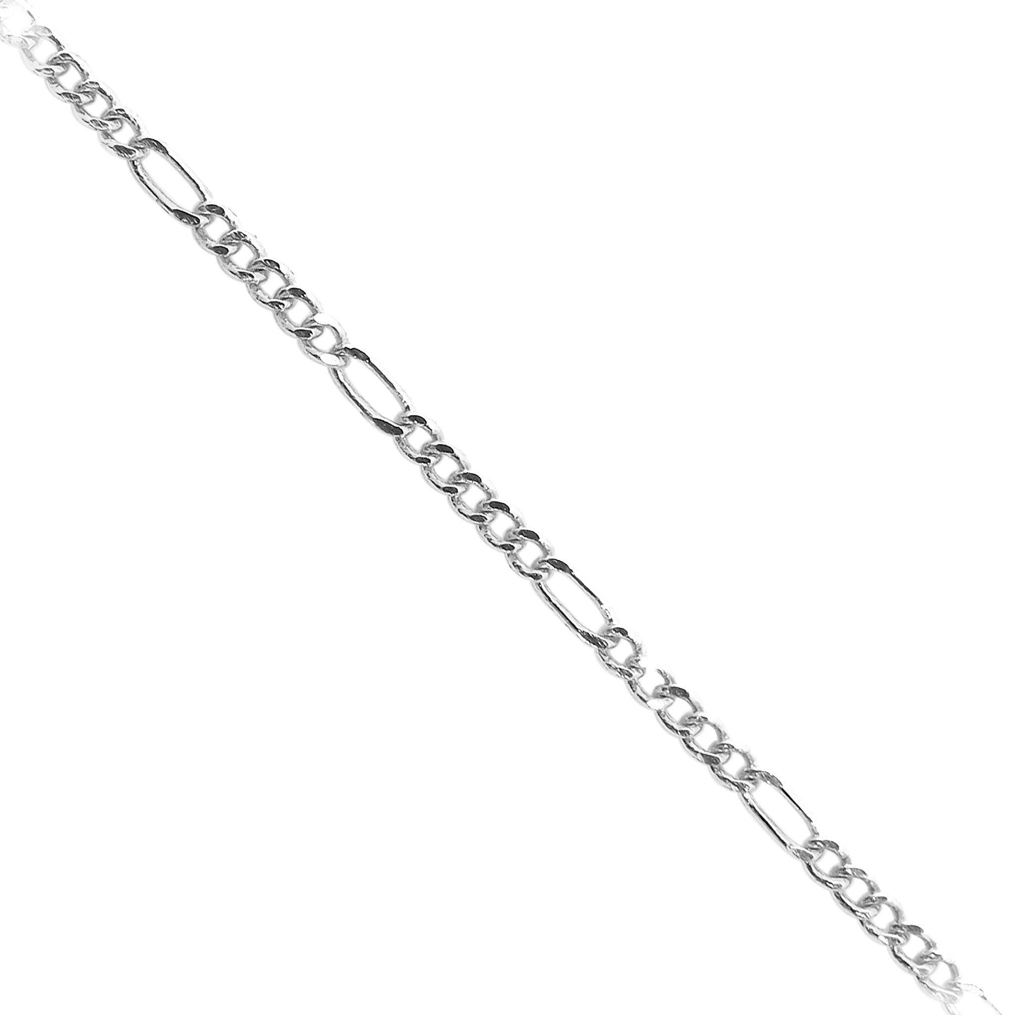 Silver Overlay Over Copper elongated link beading and extender chain sold as per foot, ideal for creating delicate custom jewelry designs