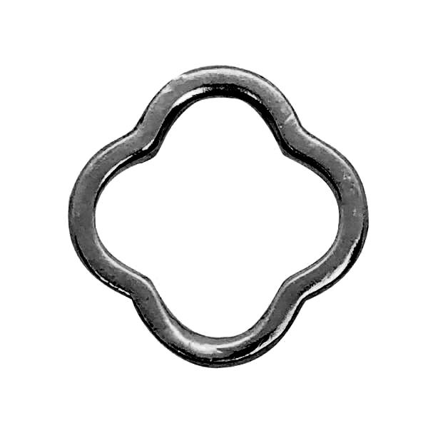 Designer charm crafted with Black Rhodium Overlay Over Copper from India for handmade jewelry designs.