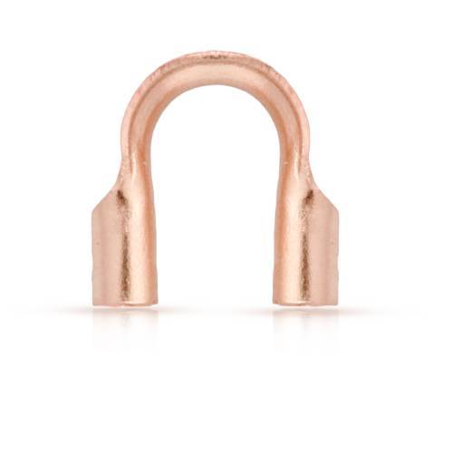 Handcrafted Rose Gold Overlay Wire Guardian From India For Jewelry Designs