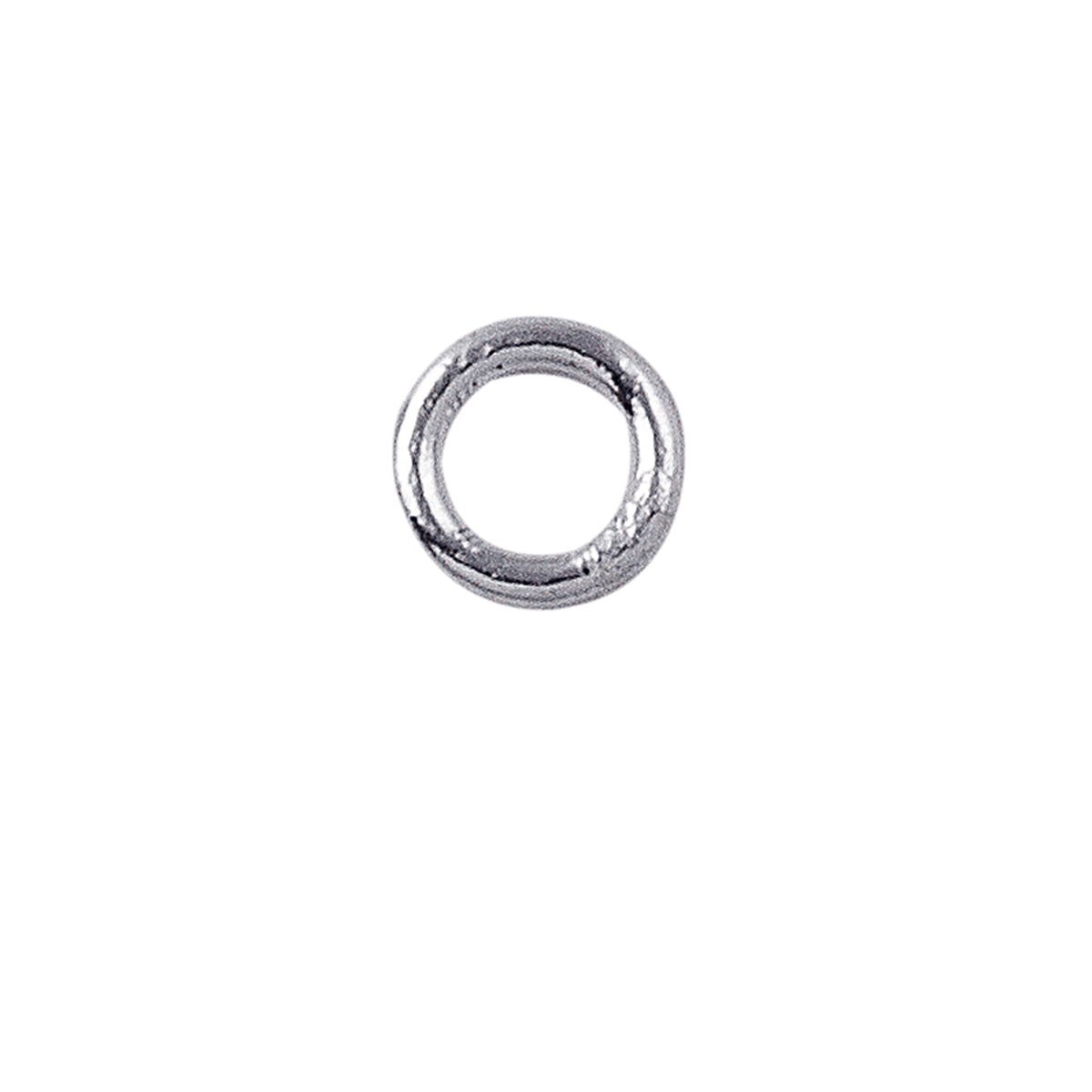 Elegant sterling silver minimal circular band ring with oxidized finish, handcrafted in India, minimalist artisan jewelry.