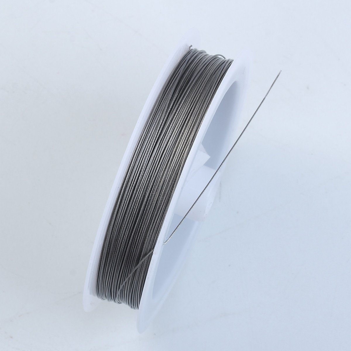 WAS-101-25G Antique Silver Color Wire 25 Gauge Beads Bali Designs Inc