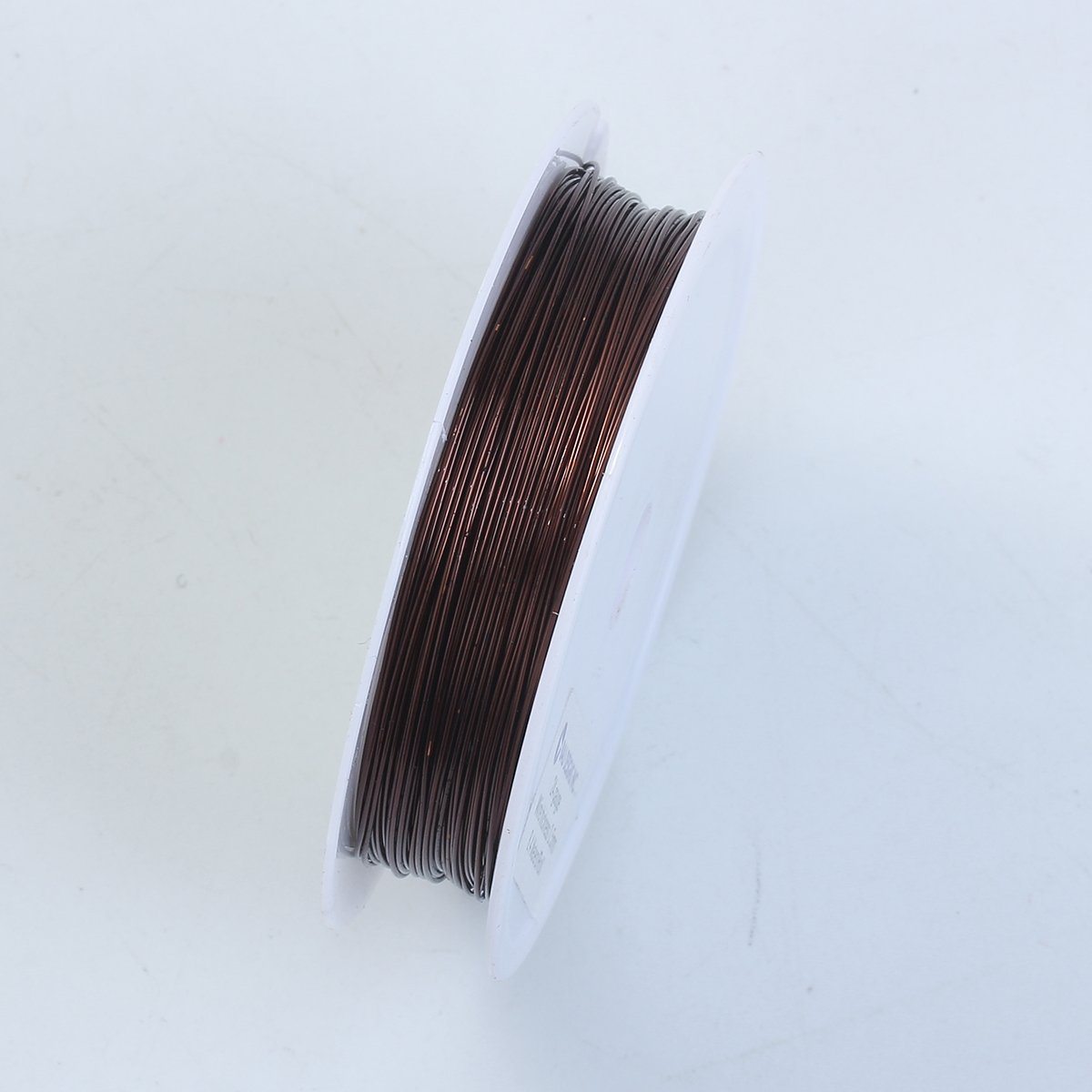 Premium brown copper wire from India made with brown overlay over copper 26 gauge for jewelry making