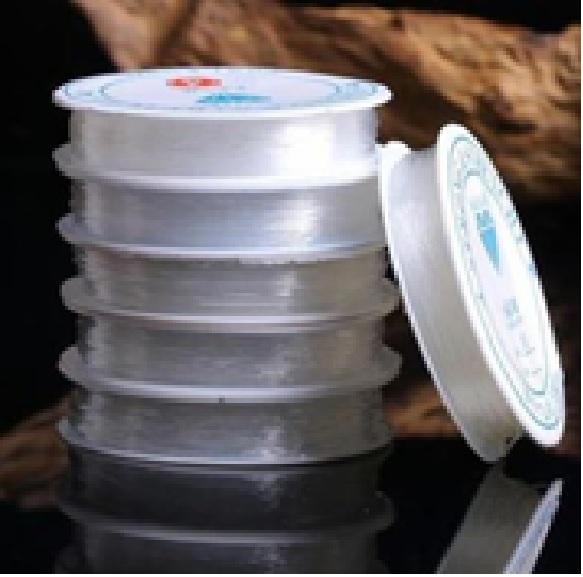 Premium clear crystal wire from India made with silver overlay over copper for jewelry making