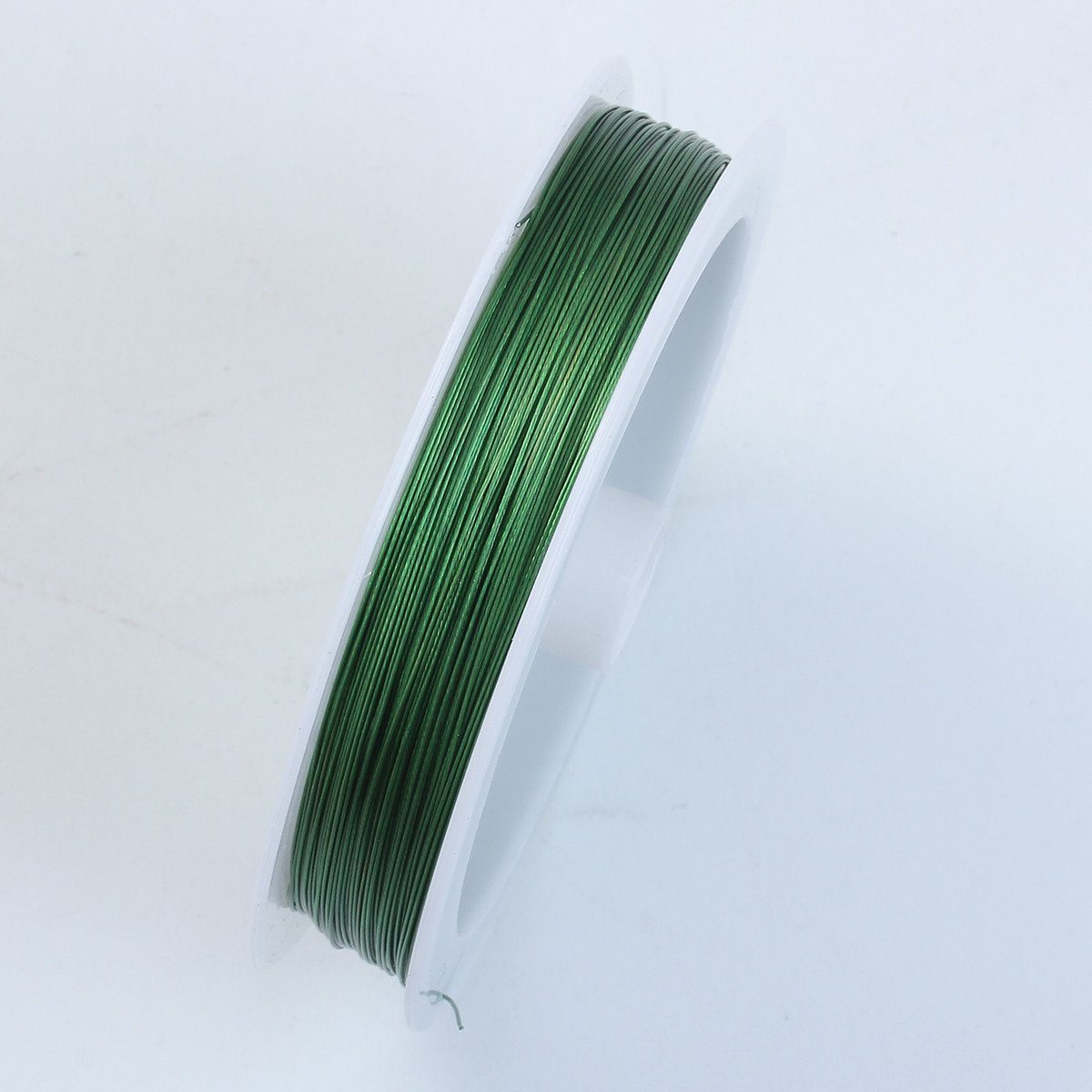 WG-101-26G Green Color Wire 26 Gauge Beads Bali Designs Inc