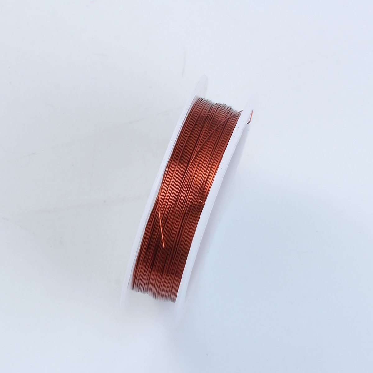 WRB-101-28G Red Brown Color Wire 28 Gauge Beads Bali Designs Inc