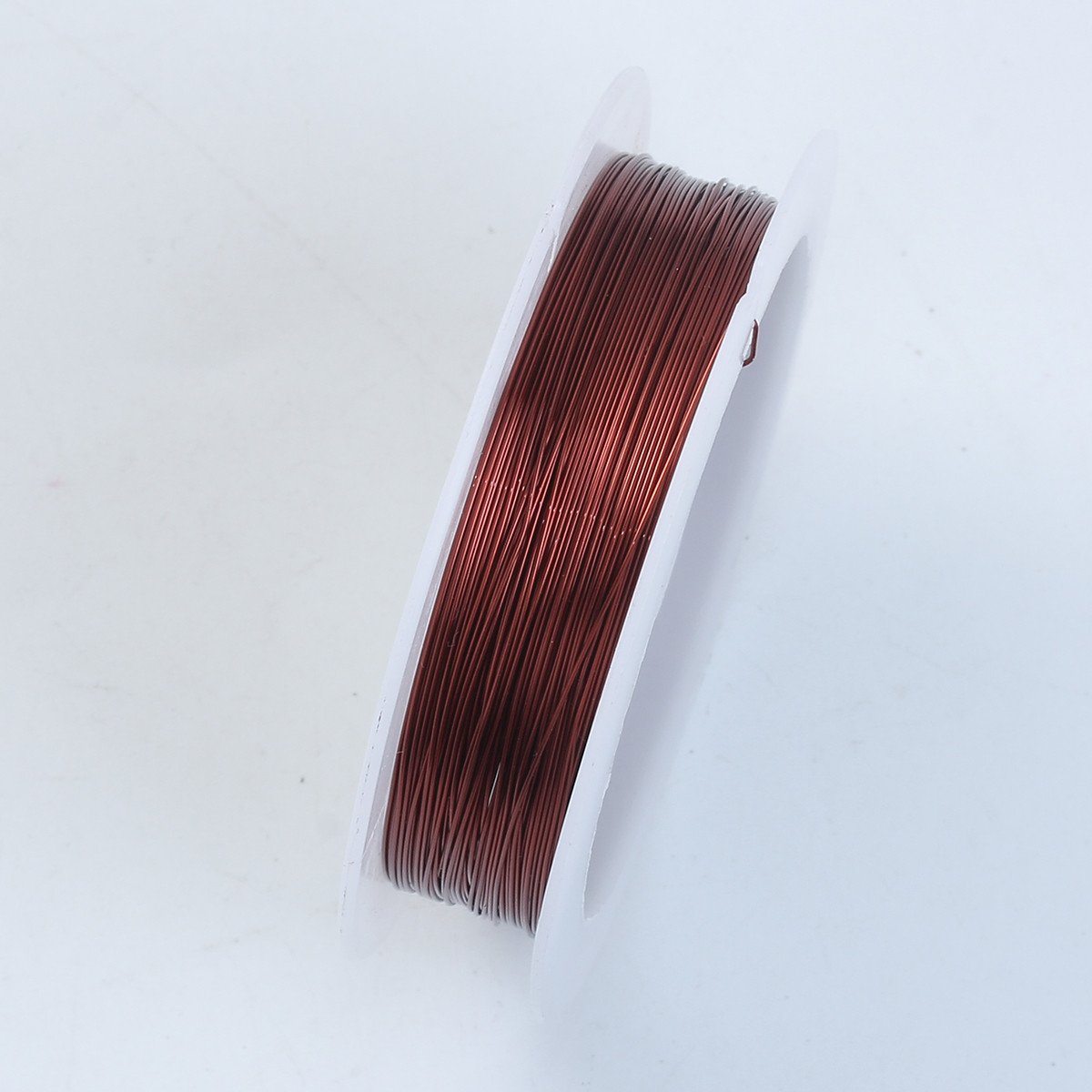 Bright red silver overlay copper wire for DIY jewelry and craft projects