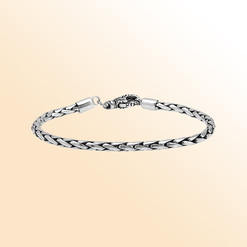 AB-1002-S-3.5MM-7 Sterling Silver Bracelet With Lobster Jewelry Bali Designs Inc 