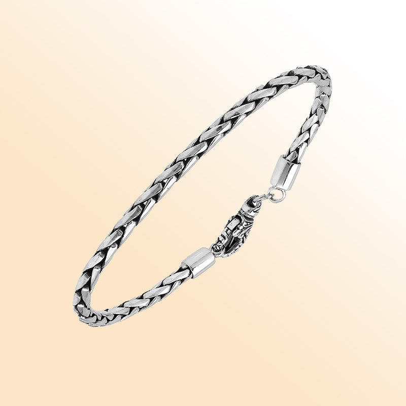 AB-1002-S-3.5MM-7 Sterling Silver Bracelet With Lobster Jewelry Bali Designs Inc 
