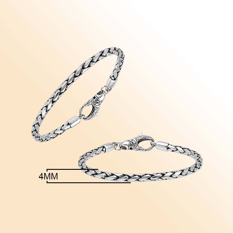Sterling Silver Bracelet With Lobster Jewelry Bali Designs Inc 