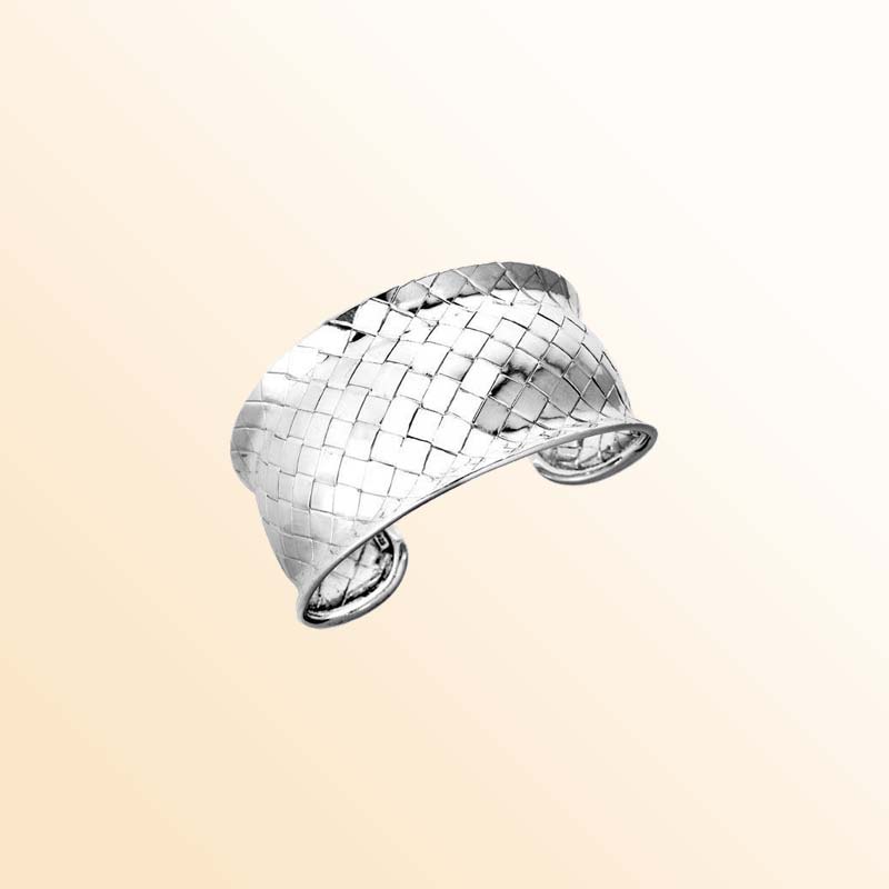 Sterling Silver Bracelet & Bangle With Plain Silver Jewelry Bali Designs Inc 
