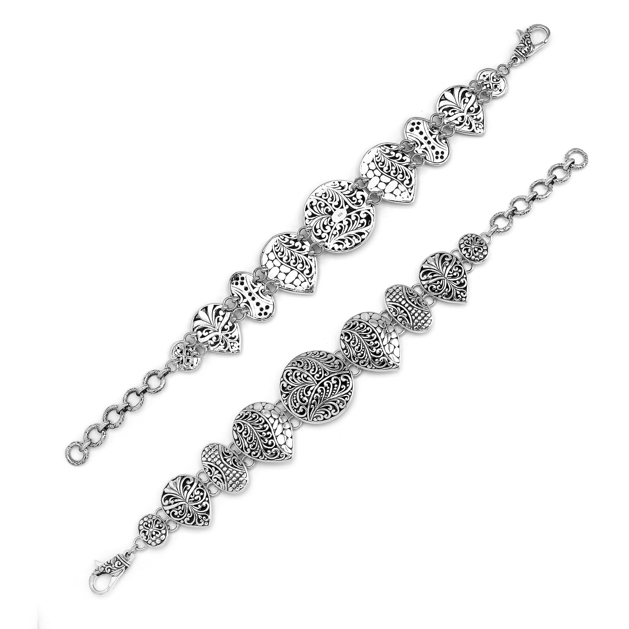 AB-7051-S Sterling Silver Bracelet