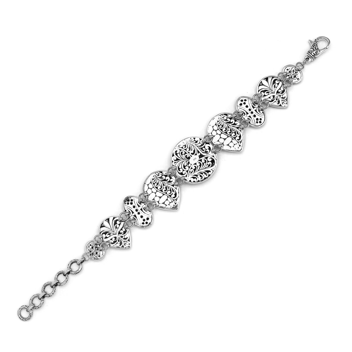 AB-7051-S Sterling Silver Bracelet