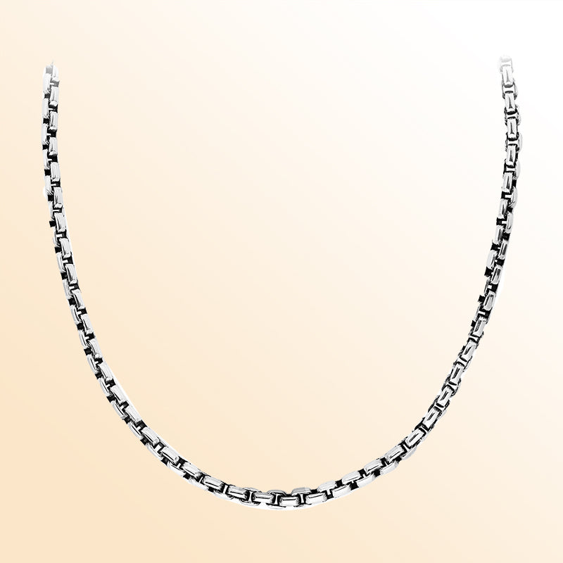 AN-1155-S-16" Bali Hand Crafted Sterling Silver cushion Chain Jewelry Bali Designs Inc 