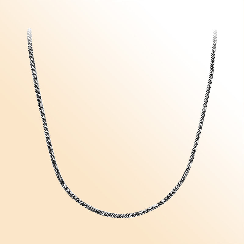 AN-6310-S-16" Bali Hand Crafted Sterling Silver Chain With Hook Jewelry Bali Designs Inc 