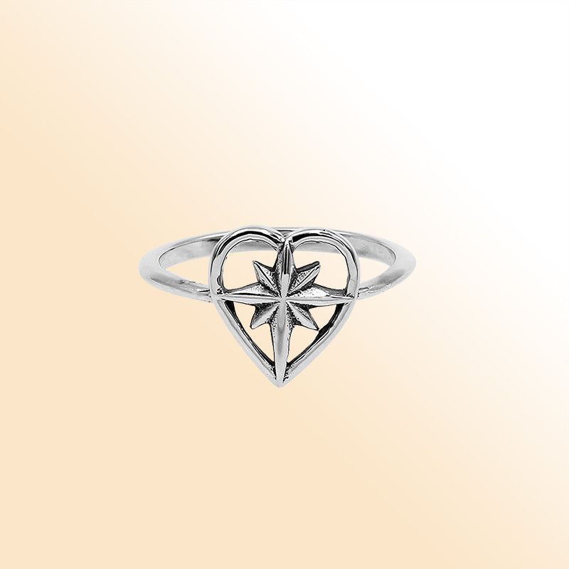 Balinese silver simple designer ring with polished finish
