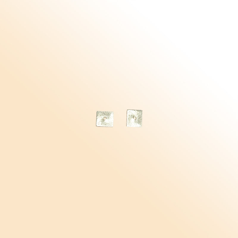 Silver overlay over copper square spacer bead handcrafted in India