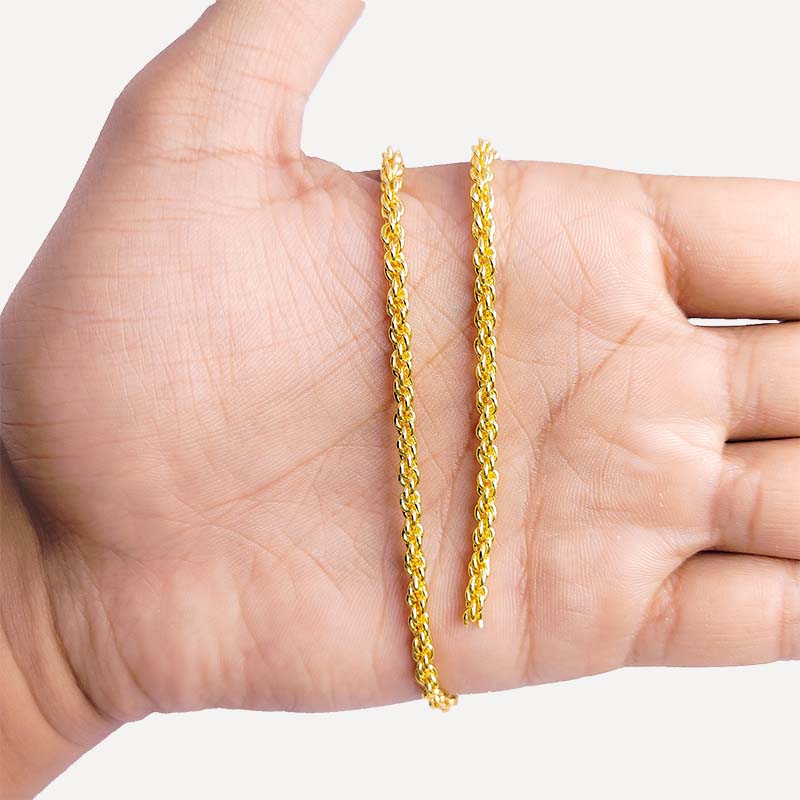 CHG-308 18K Gold Overlay Beading & Extender Chain Beads Bali Designs Inc 