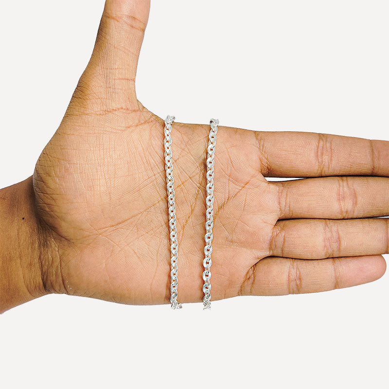 CHSF-307 Silver Overlay Beading & Extender Chain Beads Bali Designs Inc 