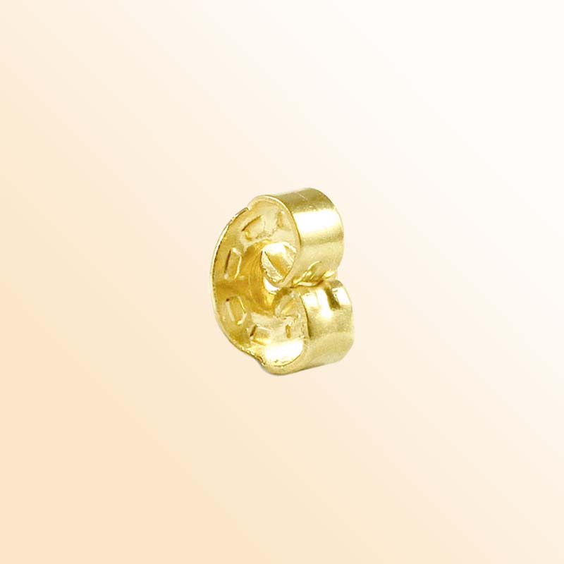 Elegant 18K Gold Overlay India Butterfly Earring Backs For Comfortable Fit Handcrafted In India
