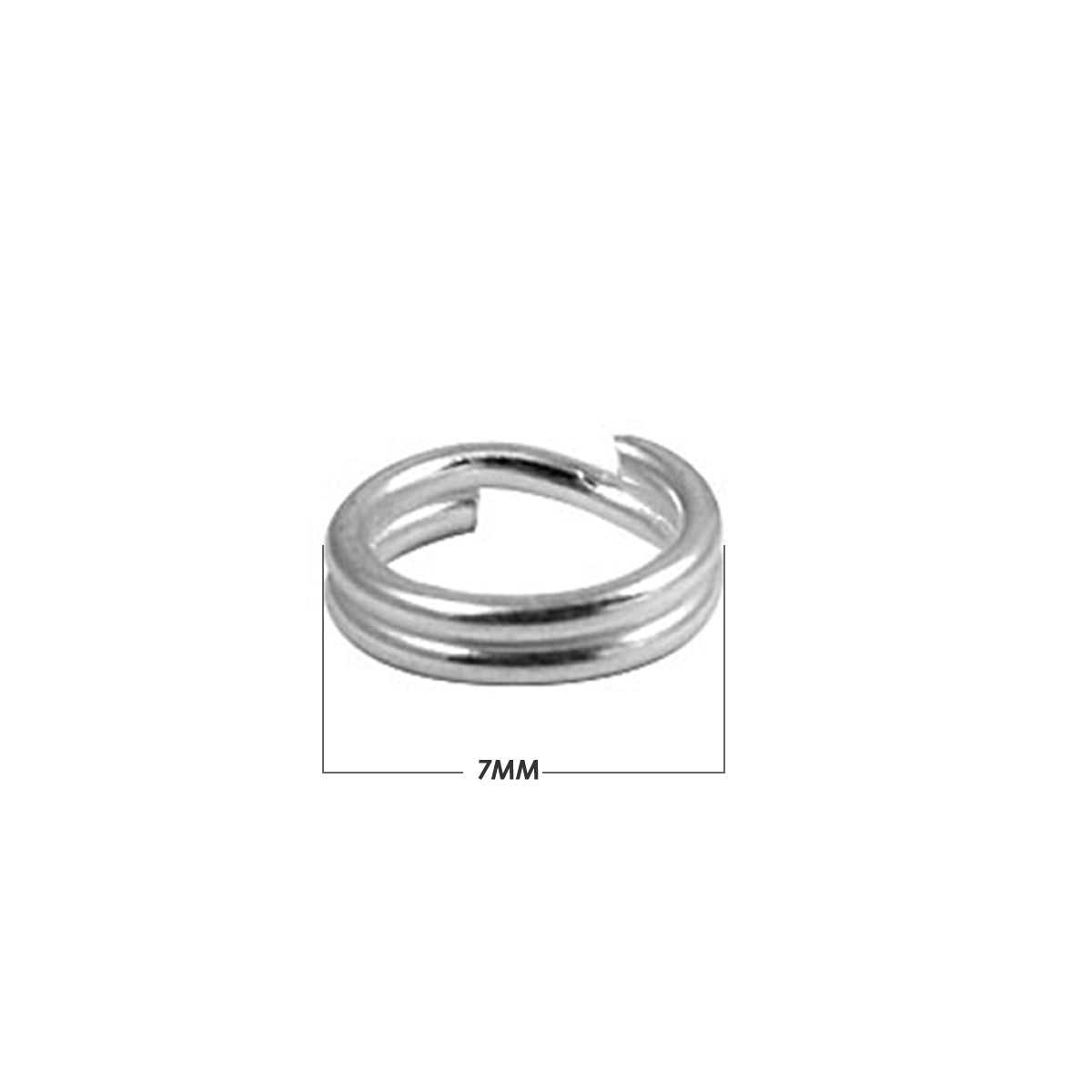 Handcrafted Silver Overlay Jump Ring from India for jewelry making