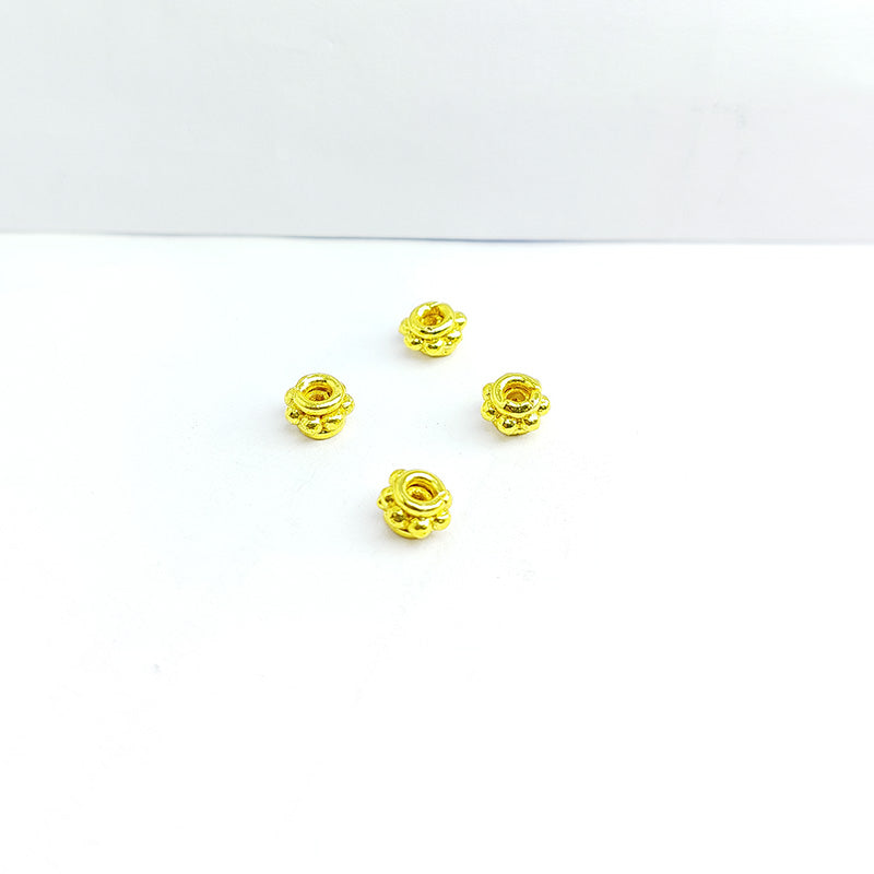 18K Gold Overlay Spacers Beads Bali Designs Inc 