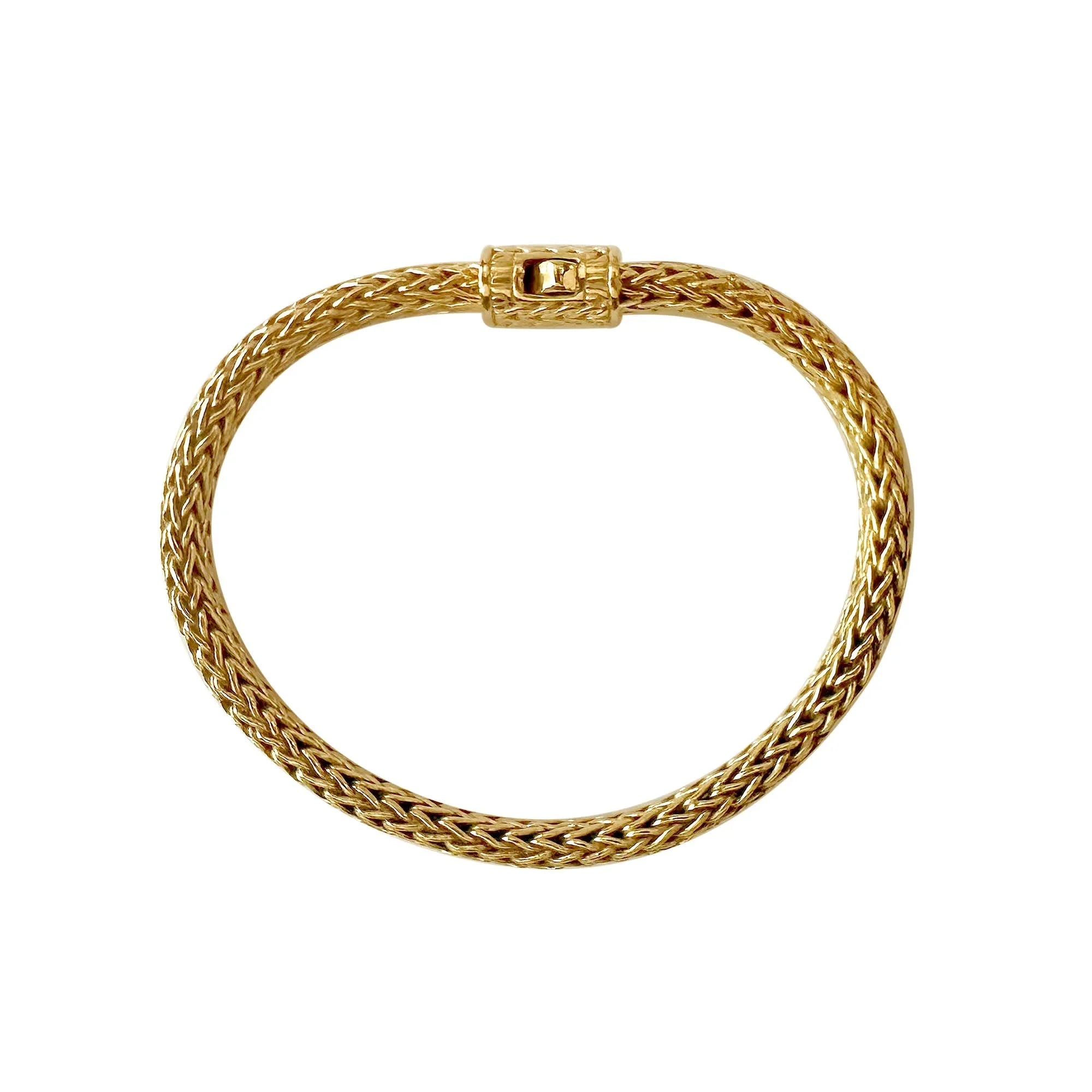 AB-6080-S-7.5" 18K Gold Bracelet Jewelry Bali Designs Inc 