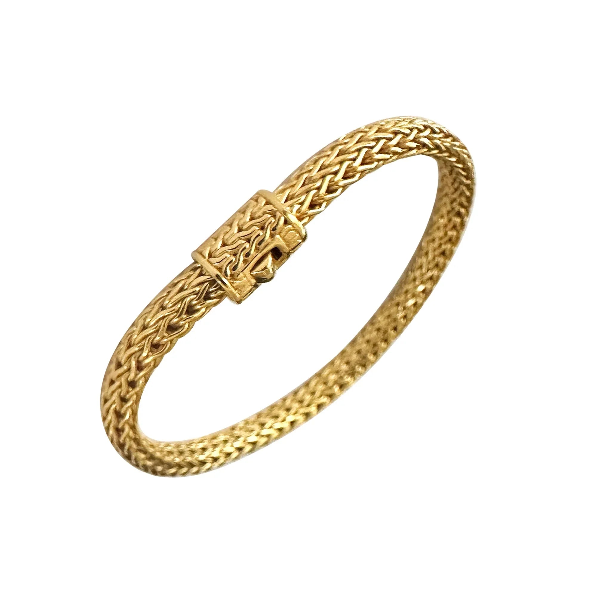AB-6080-S-7.5" 18K Gold Bracelet Jewelry Bali Designs Inc 