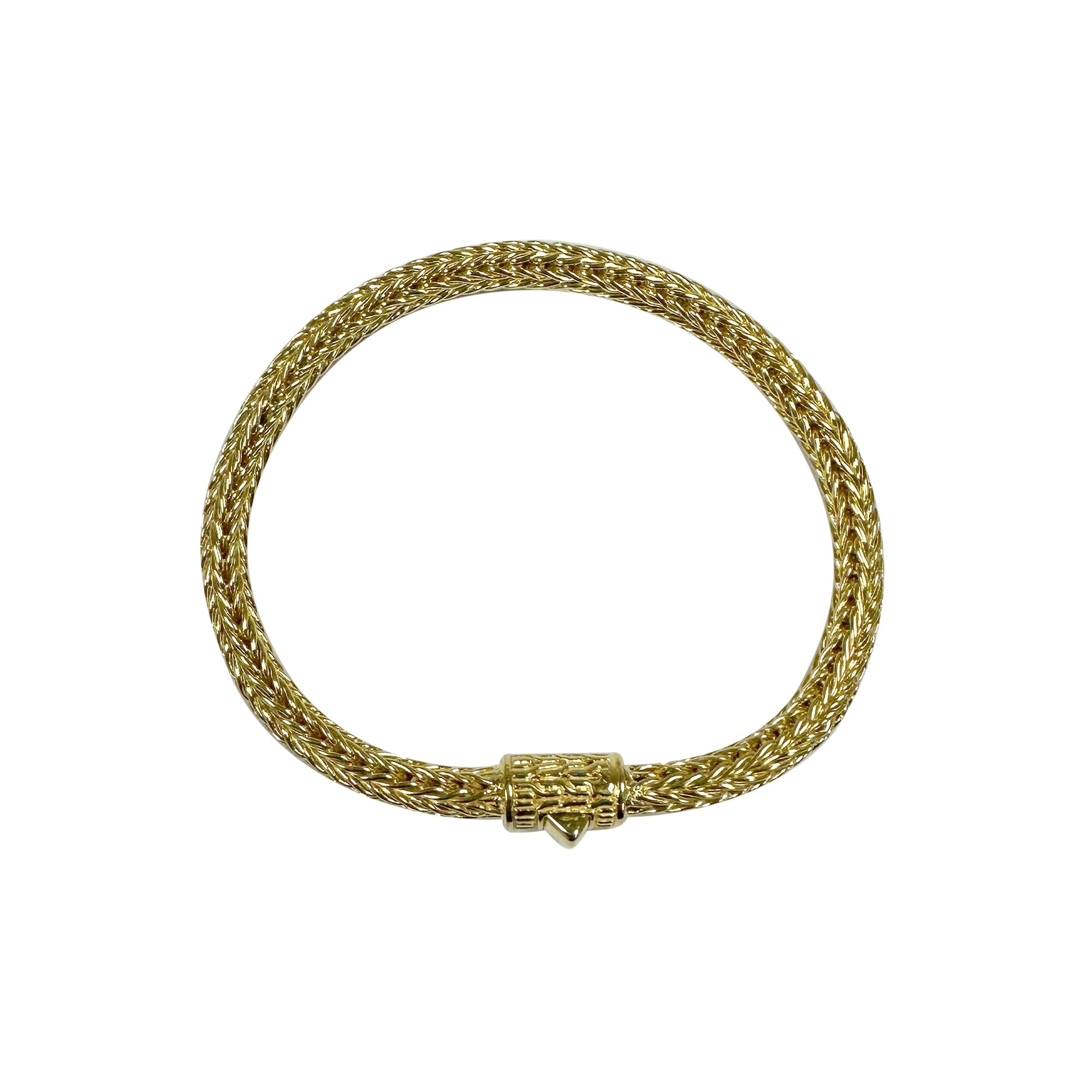 AB-6081-S-7" 18K Gold Bracelet Jewelry Bali Designs Inc 