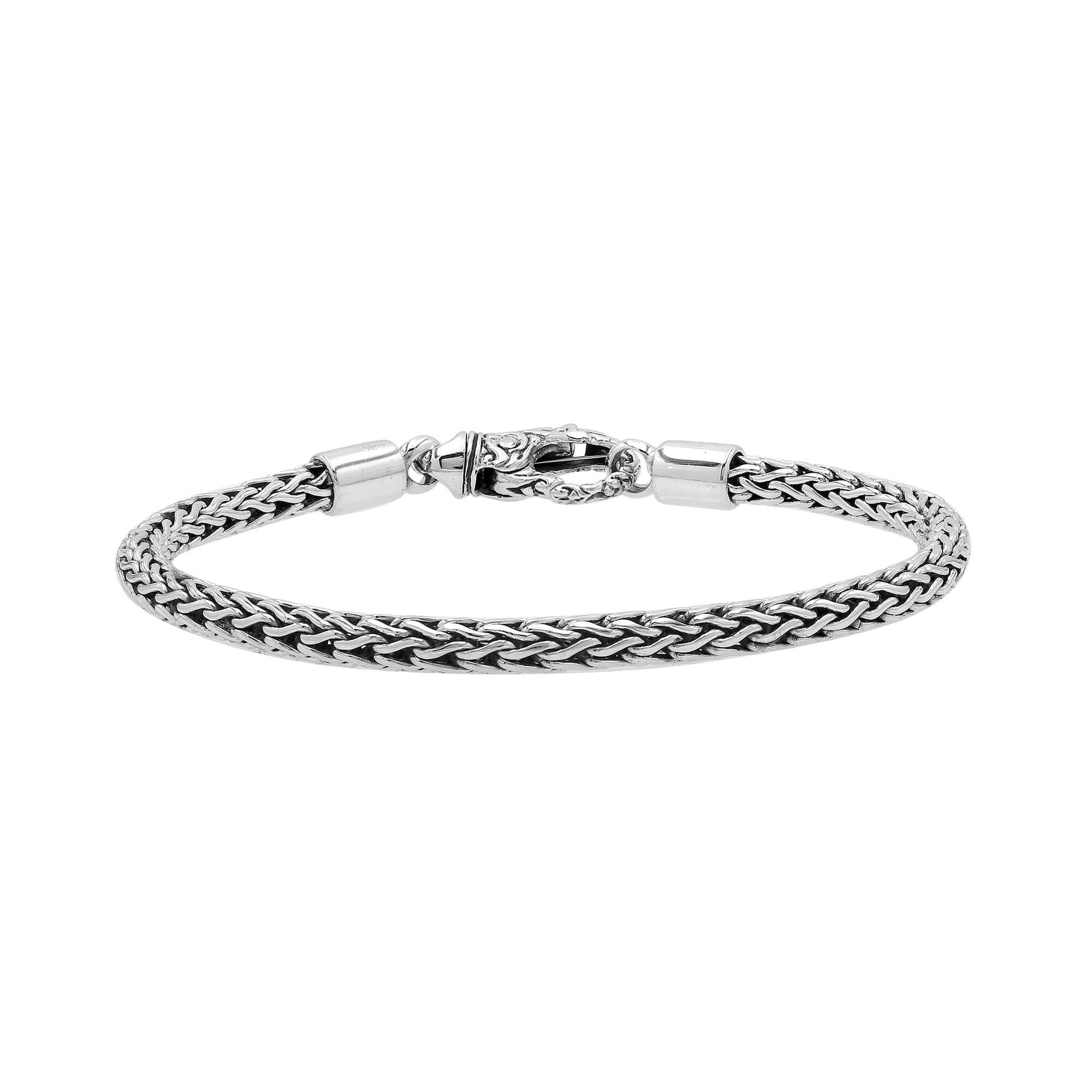 AB-6335-S-7" Bali Hand Crafted Sterling Silver Bracelet With Lobster Jewelry Bali Designs Inc 