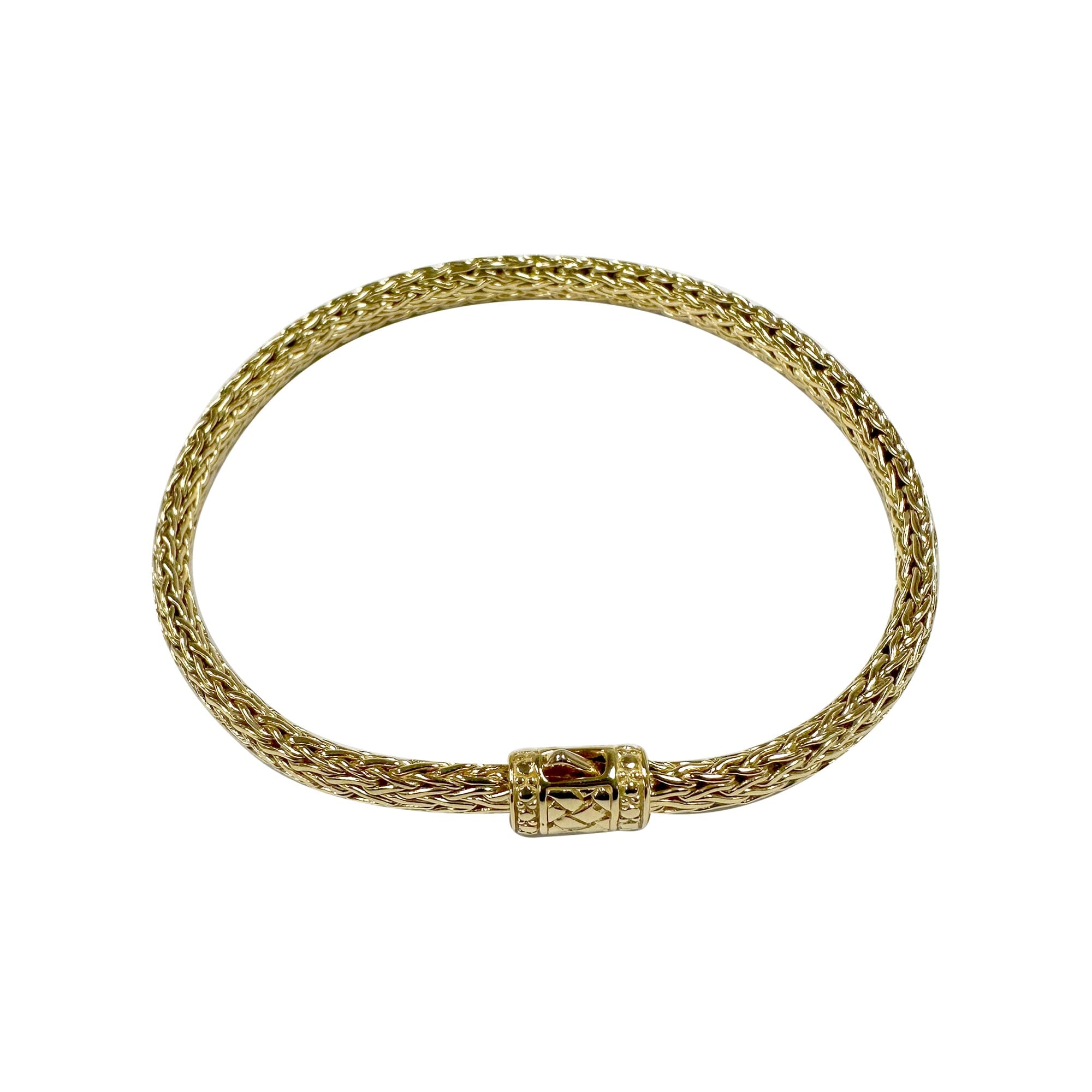 AB-9020-S-6" 18K Gold Bracelet Jewelry Bali Designs Inc 