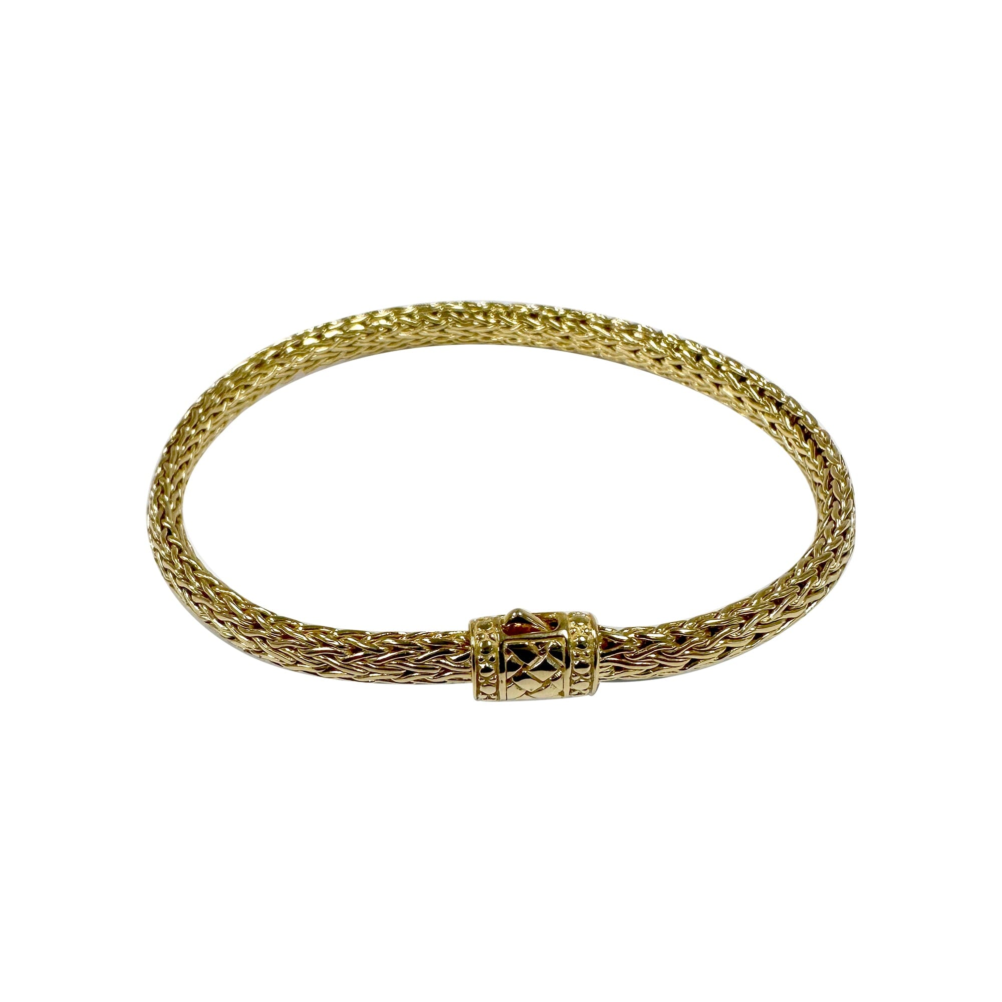 AB-9020-S-6" 18K Gold Bracelet Jewelry Bali Designs Inc 