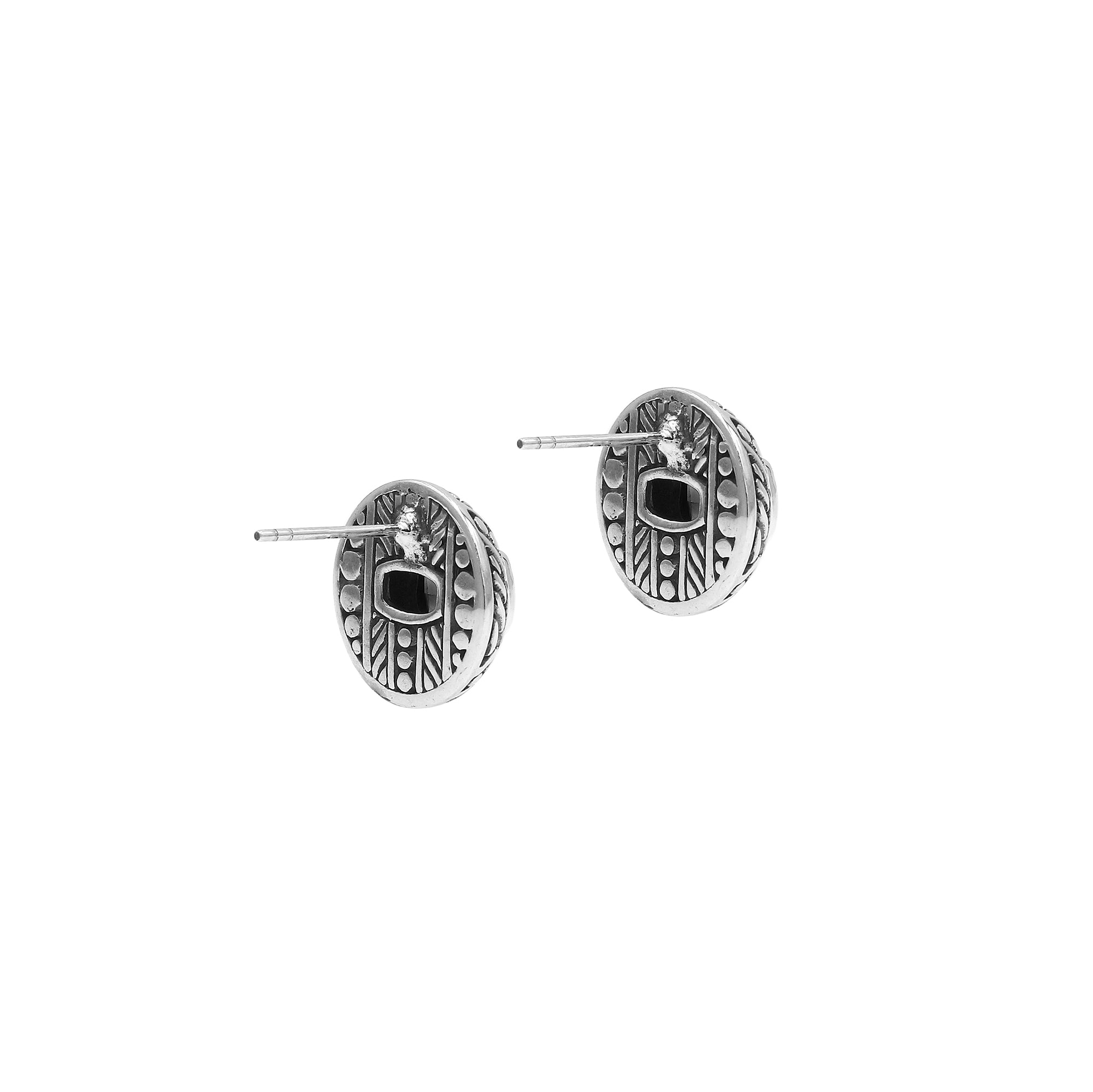 AE-6322-CT Sterling Silver Earring With Citrine Q. Jewelry Bali Designs Inc 