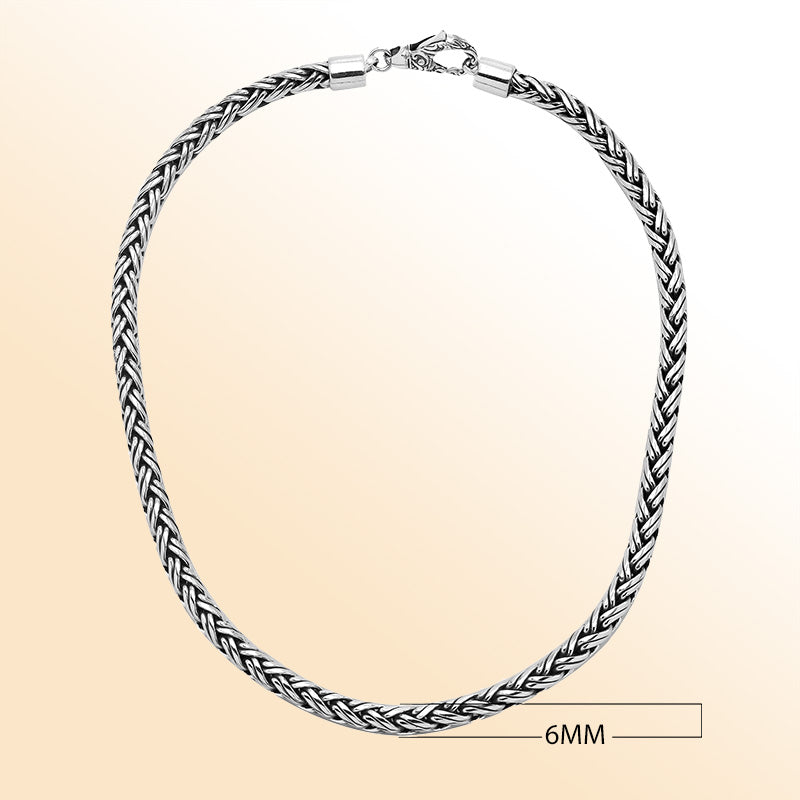 Bali Hand Crafted Sterling Silver Chain With Lobster Jewelry Bali Designs Inc 