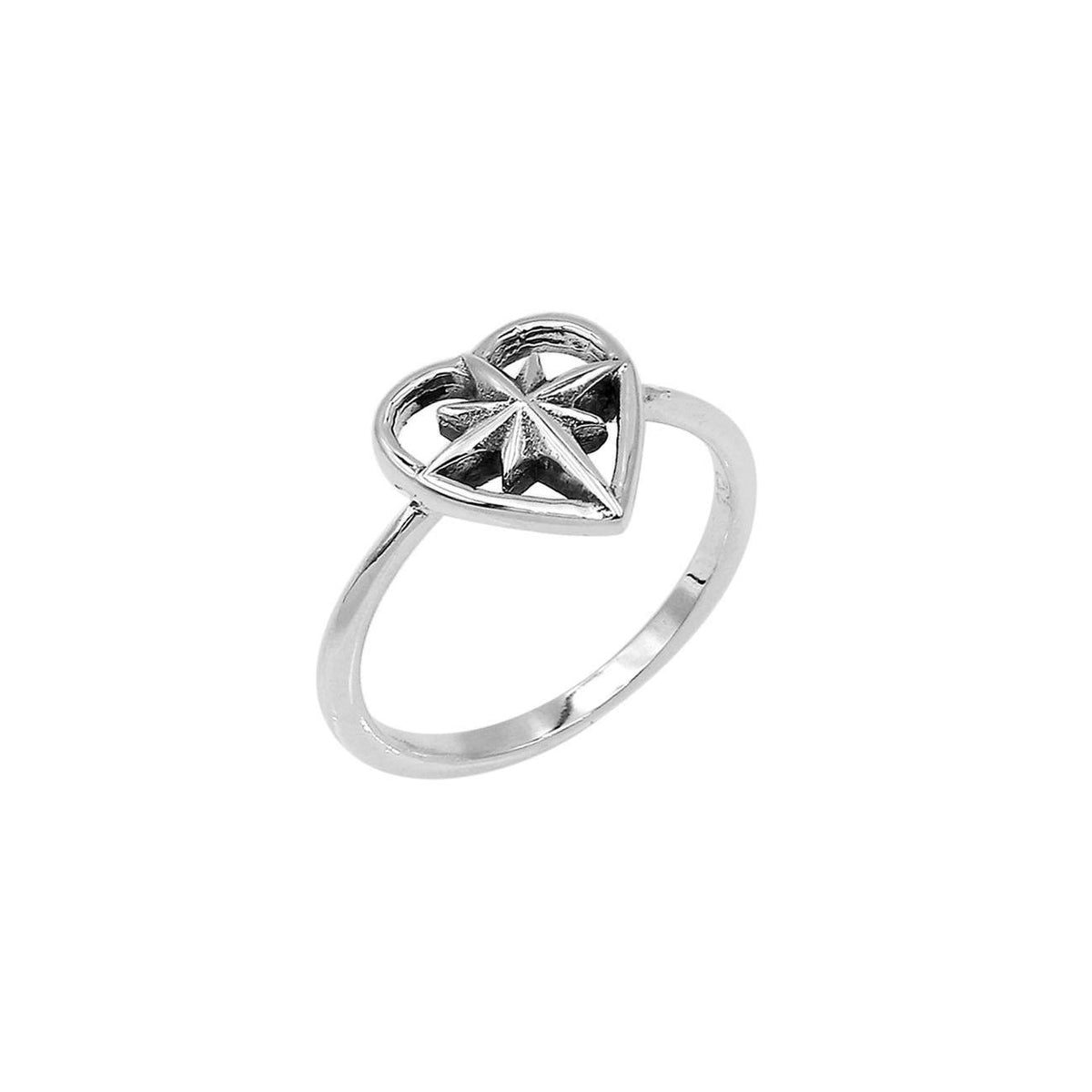 Balinese silver simple designer ring with polished finish
