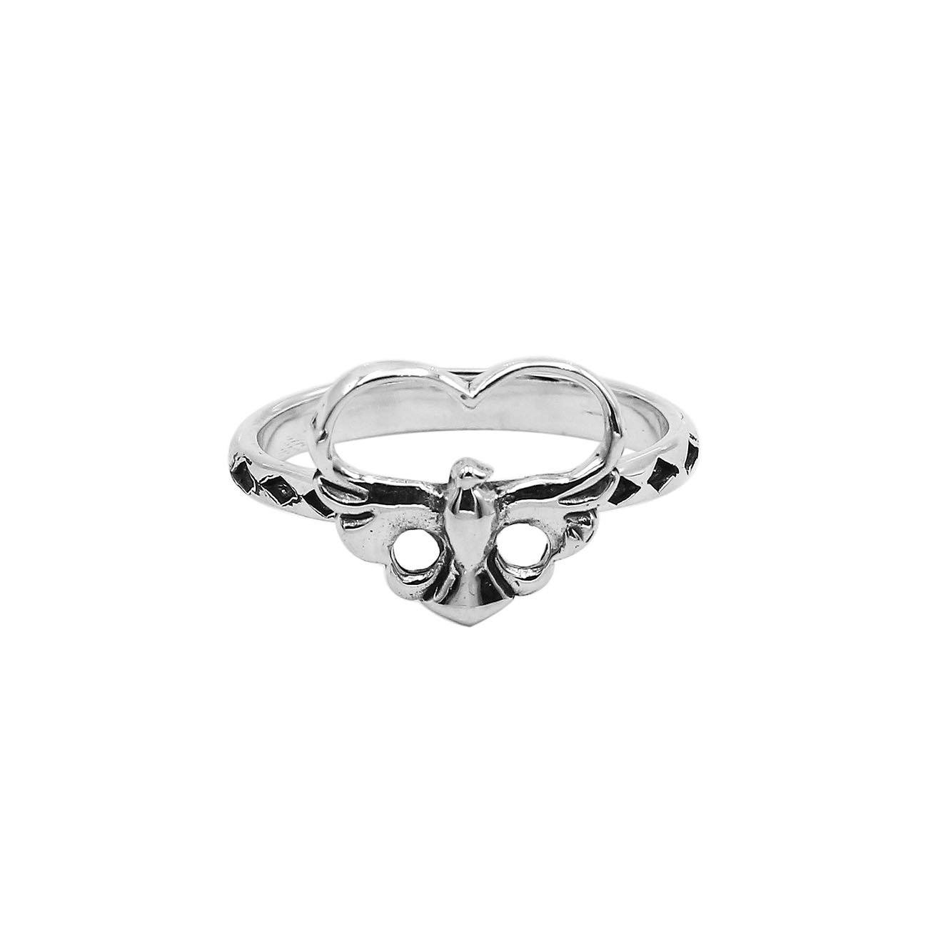 Balinese silver beautiful simple designer ring with polished finish