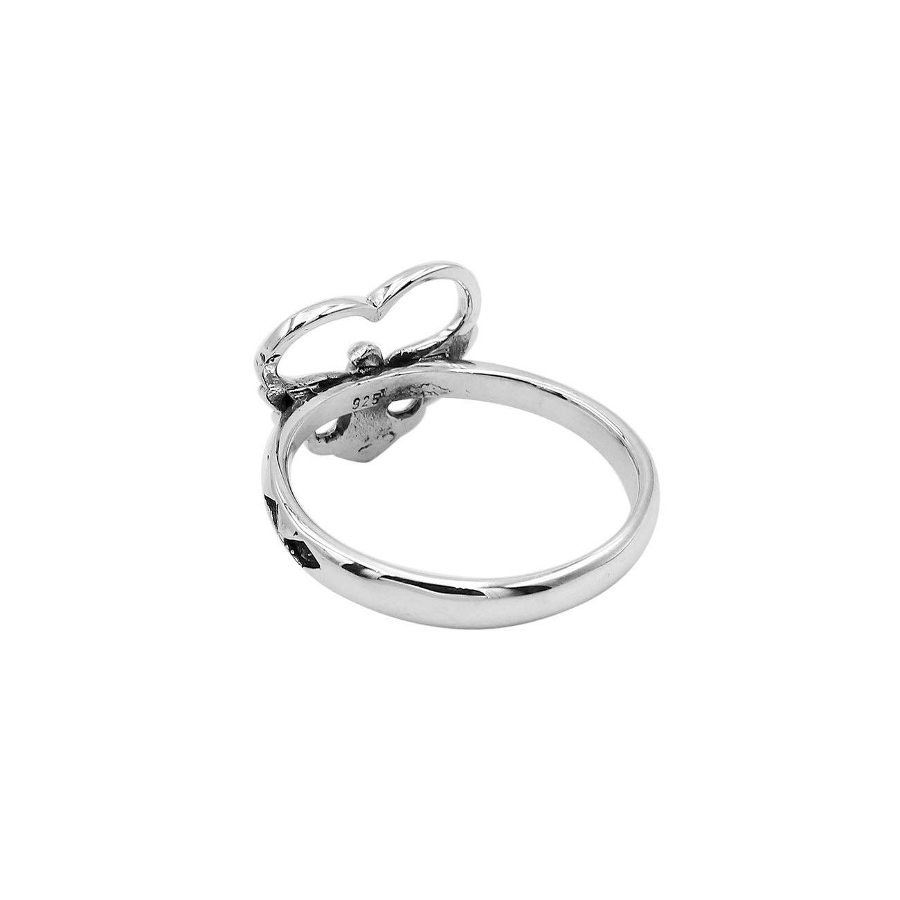 Balinese silver beautiful simple designer ring with polished finish