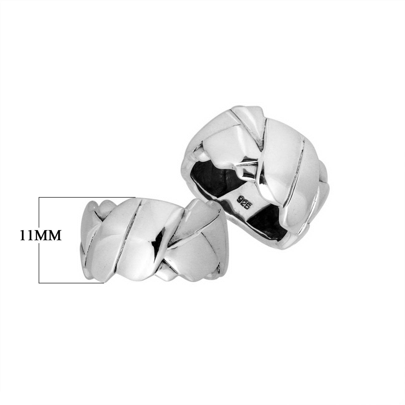 AR-9021-S-6'' Sterling Silver Simple Design Nice Looking Ring With Plain Silver Jewelry Bali Designs Inc 