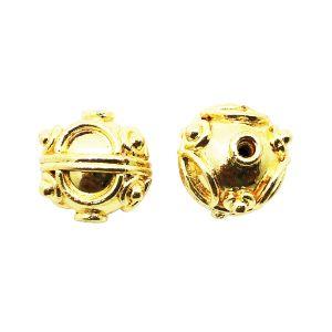 BG-107 18K Gold Overlay Bali Bead Beads Bali Designs Inc 