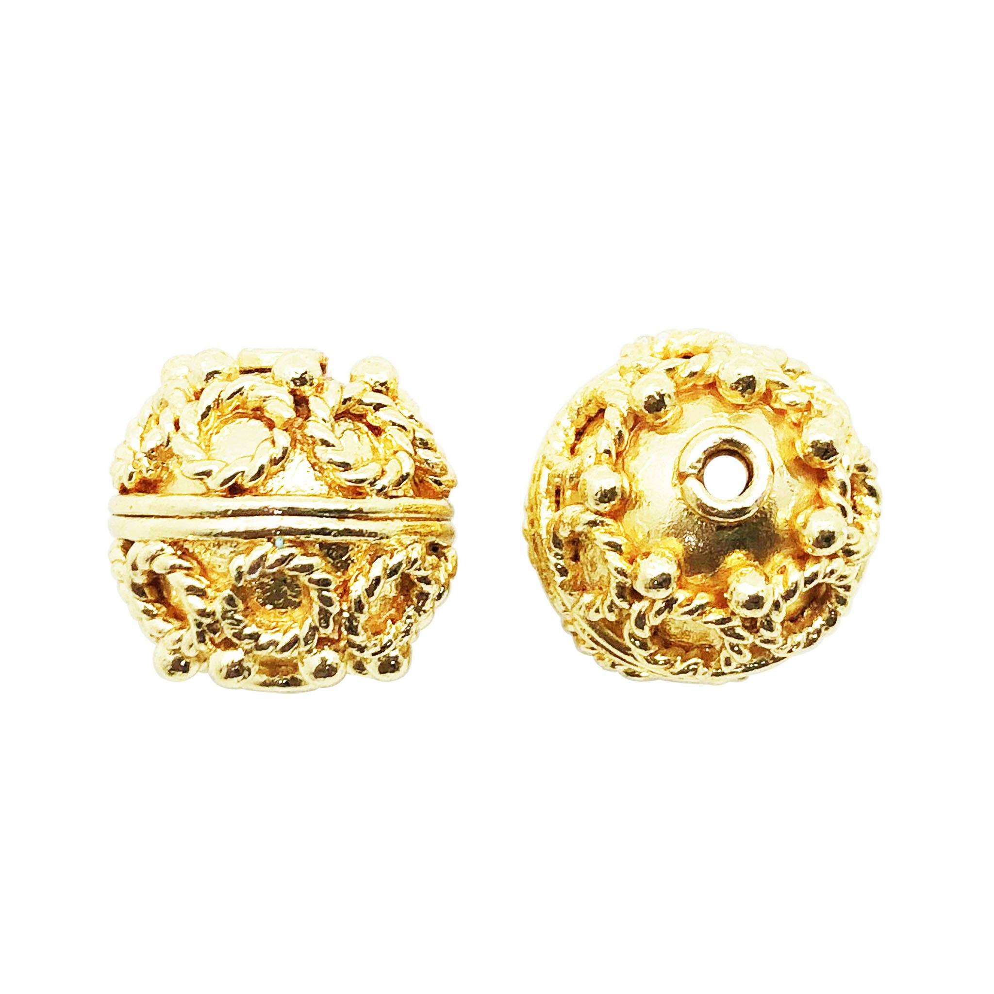 BG-109 18K Gold Overlay Bali Bead Beads Bali Designs Inc 