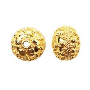 BG-111 18K Gold Overlay Bali Bead Beads Bali Designs Inc 