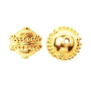 BG-115 18K Gold Overlay Bali Bead Beads Bali Designs Inc 