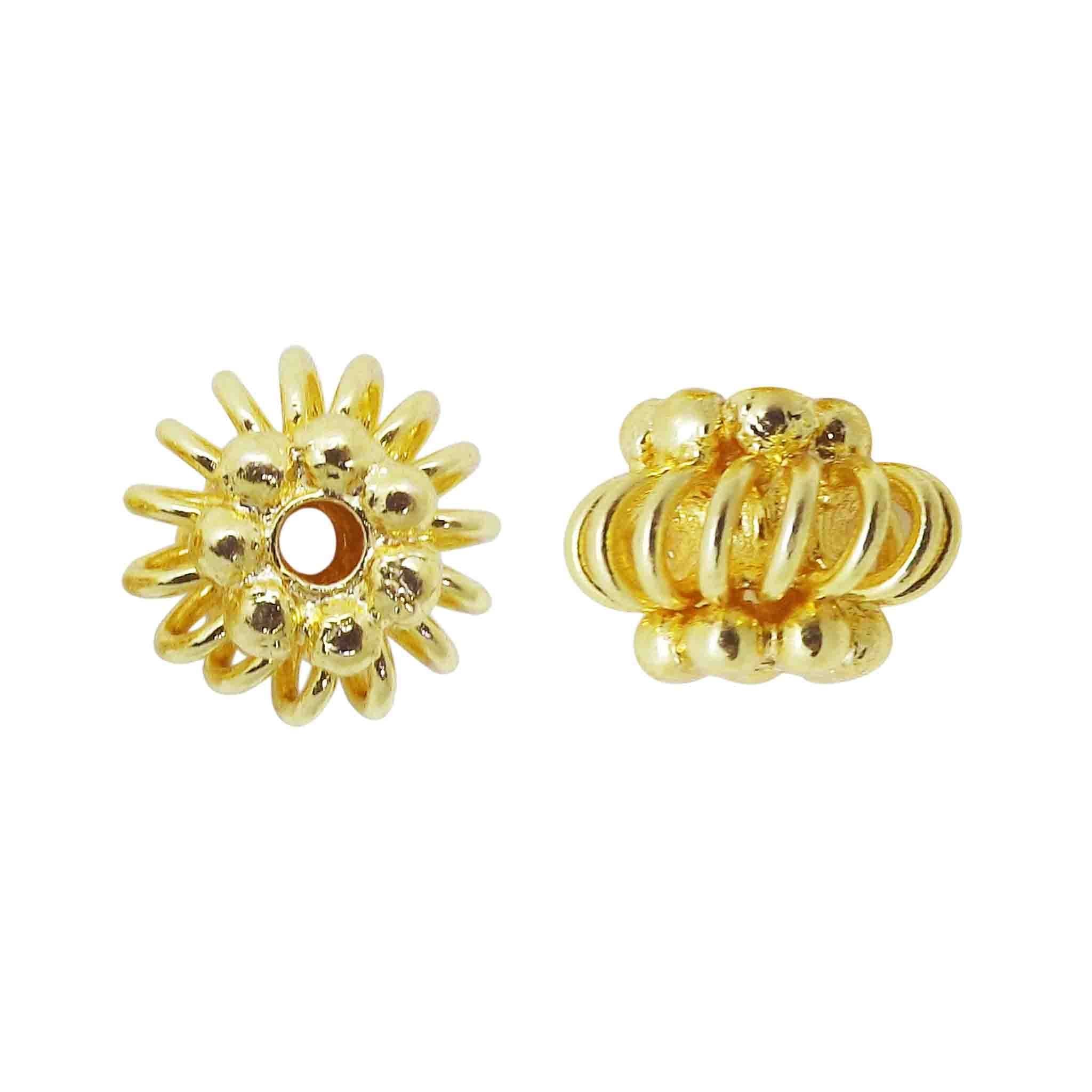 BG-120 18K Gold Overlay Bali Bead Beads Bali Designs Inc 