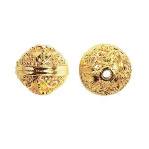 BG-123 18K Gold Overlay Bali Bead Beads Bali Designs Inc 